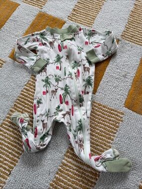 Burt’s bees holiday palm tree sleeper size 3-6m